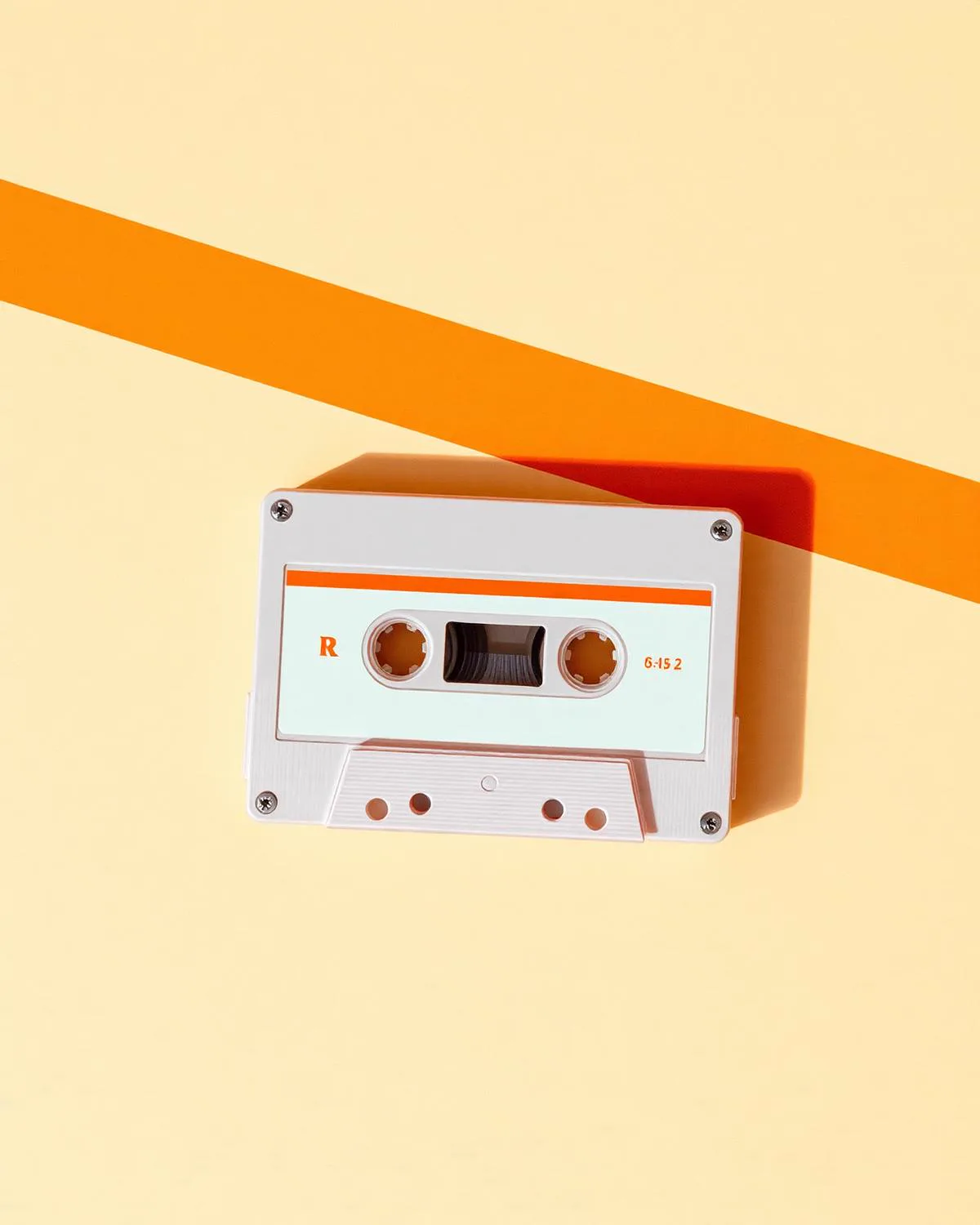 Retro cassette illustration